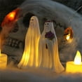 thumbnail image 3 of Veilleuse en Résine pour Mariée et Marié Décoration pour Maison Jardin Halloween, 3 of 8