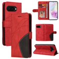 thumbnail image 3 of GANGXUN Flip Case for Google Pixel 9A – Leather Wallet Cover with Card Slots, Kickstand & Color Stitching Protective Folio, 3 of 6