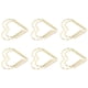thumbnail image 4 of Clips de papel Bling Bling 100 piezas Metal Corazón, 4 of 12
