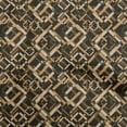thumbnail image 1 of oneOone Cotton Poplin Brown Fabric Abstract Sewing Material Print Fabric By The Yard 42 Inch Wide, 1 of 4