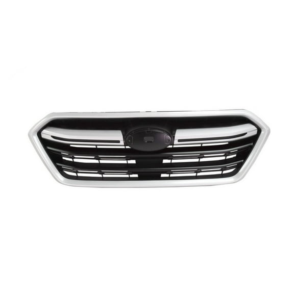KarParts360 For Subaru Outback 2018 2019 Grille Assembly | Matte Black | With Silver Trim | Plastic | Replacement For SU1200173 | 91121AL16B