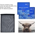 thumbnail image 6 of FREEAMG Funny Highland Cow 1000 Piece Large Jigsaw Puzzle for Adults - Game Interesting Toys - Hand Made Puzzles Personalized Gift, 6 of 7