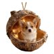 thumbnail image 2 of Adornos acrílicos para árbol de Navidad | Decoraciones navideñas 2D para el árbol | Juego de 6 colgantes irrompibles con cinta para decoración navideña de interiores y exteriores, 2 of 5
