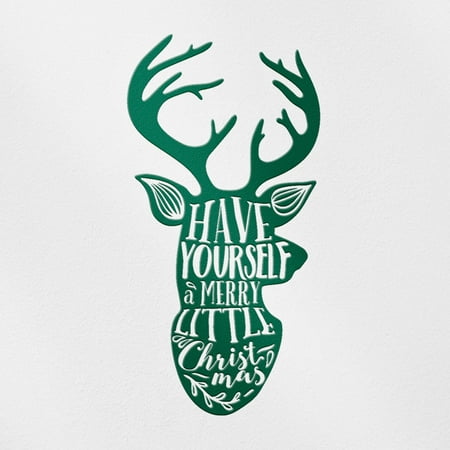 Transparent Decal Stickers Of Have Yourself A Merry Little Christmas (Green) Premium Waterproof Vinyl Decal Stickers For Laptop Phone Accessory Helmet Car Window Mug Tuber Cup Door Wa ANDVER10g7713GR