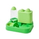 thumbnail image 5 of Comedero y bebedero por gravedad, juego de dispensador de agua y comida por gravedad para perros y gatos, comedero para gatos pequeños y medianos y Estilo B, 5 of 9