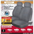 thumbnail image 2 of Dickies 40319 Gray, 2-Piece Seat Cover with Matching Headrest Covers, 2 of 5