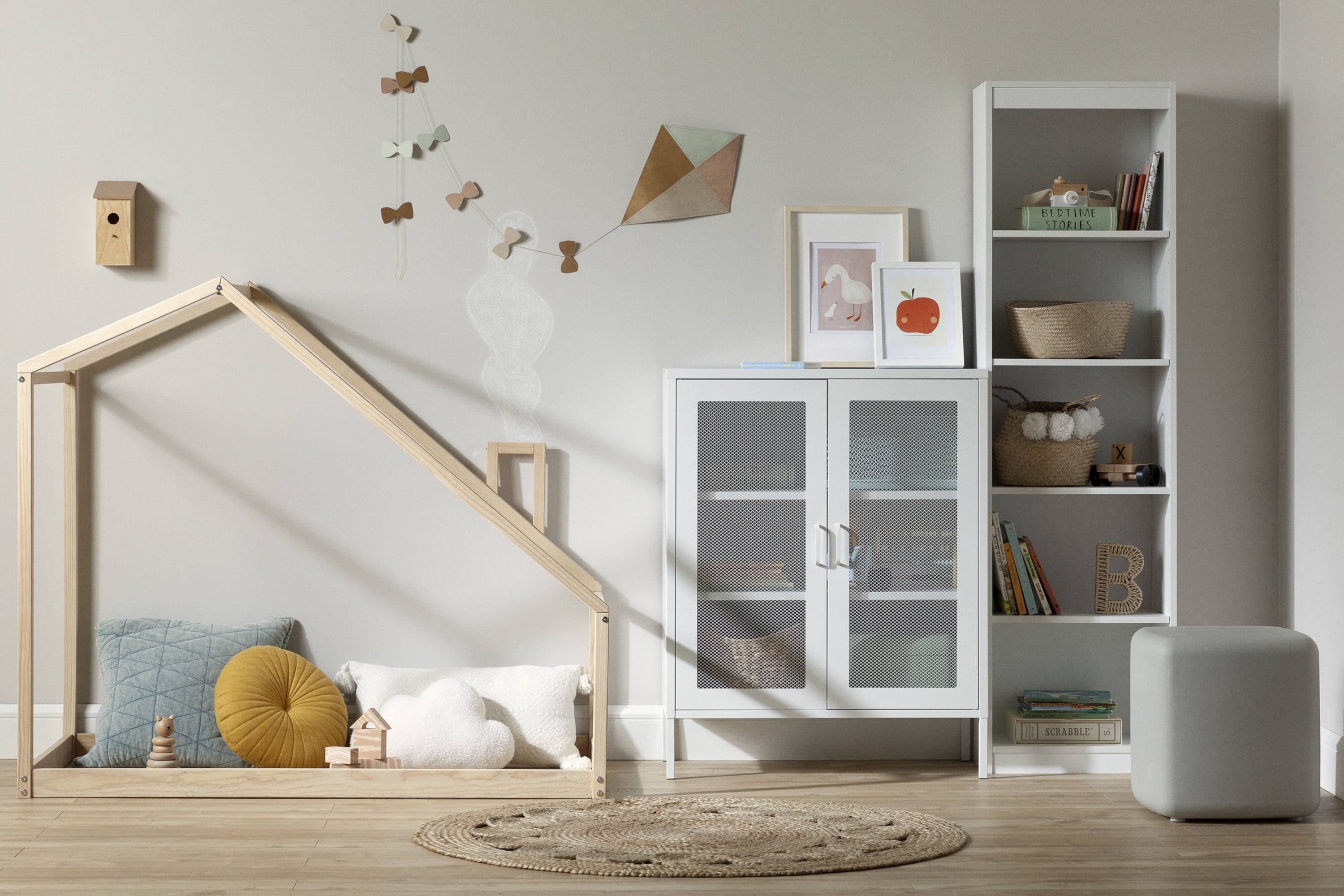 South Shore Ohana, Scandinavian Play furniture, Toddler Beige