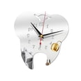 thumbnail image 3 of Rongfmy Modern Acrylic Wall Clocks Clock Non Ticking Battery Operated Decorative Large, 3 of 9