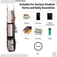 thumbnail image 3 of Locker Storage Rack, Student Hanging Bag, Storage Organizer, Pockets Compartments, for Work Gym Organization, Book Storage Rack | A KTFgvq, 3 of 7