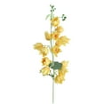 thumbnail image 2 of Artificial Flowers Bouquet - 32.6in Silk Lifelike Simulation Bellflower for Home Decor, Wedding, Party & Vase Arrangement, 2 of 4