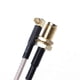 thumbnail image 5 of SMA Female to MMCX Male Angle Pigtail Cable RG316 15cm 6, 5 of 5