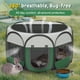 thumbnail image 3 of Corral para Perros de Interior para Cachorros y Gatos, Mascota Pequeña, Corral Emergente para Exteriores, Carpa, Jaulas, 29" Corral Transpirable, Longitud para Mascotas de hasta 10 Lb, 3 of 9
