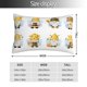 thumbnail image 2 of Fotbe Gnomes Honey Bee Funda de Almohada Decorativa Estilo Occidental, Lujo en Algodón, Fundas para Almohadas King, Cojín Estampado para Decoración del Hogar-20"x30", 2 of 6