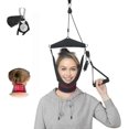 thumbnail image 1 of Neck traction device neck stretcher for neck pain relief with red light therapy portable cervical traction device neck hammock and shoulder relaxer, n, 1 of 5