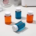 thumbnail image 2 of 10 Unids 80 ml PET Pastillas de Contenedor de Pastillas Medicina Química Tableta Holder Píldora Dispensador con Tapa Blanca, 2 of 5
