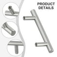 thumbnail image 4 of Bgsha 2~14Inches Stainless Steel Silver T-type Drawer Cabinet Wardrobe Door Pull Handl, 4 of 10