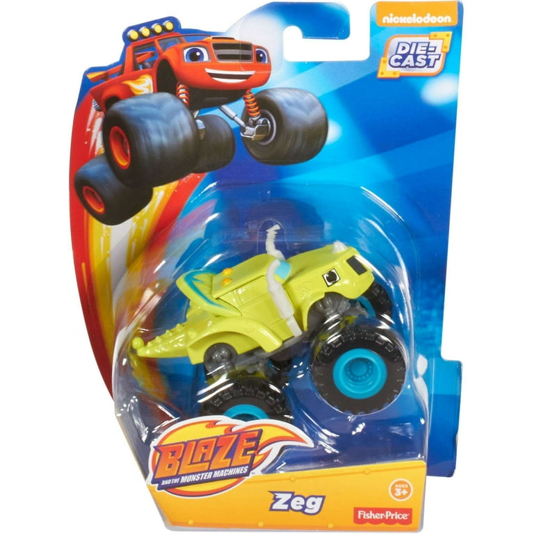 Blaze and the Monster Machines Nickelodeon Zeg Vehicle Car Play