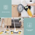 thumbnail image 6 of Yellow Lemon Fruits White Pattern Kitchen Rugs Sets Of 3,Kitchen Runner Rugs Non Skid Washable,Decorative Kitchen Floor Mats for Kitchen,Sink,Laundry,17"x30"+ 17"x47" + 17"x59", 6 of 6