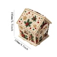 thumbnail image 6 of Christmas 3D Gingerbread House Pearl Art Craft Kit, Sparkling Diamond Wooden House Diy Craft Set Colorful Full Drill Holiday Hanging Decor for Xmas Tree Table Mantel Shelf Kitchen Home Garden Gift, 6 of 6