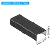 thumbnail image 2 of Unique Bargains Staples for Stapler, 6 Pack(1000Pcs Staples Per Pack) #10 Mini 3/16 Inch Length Staples Jam Free Black, 2 of 7