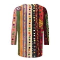 thumbnail image 2 of Cilsoka 3/4 Sleeve T Shirts for Women Long Shirts for Women Trendy Office Tops for Women Work Workout Tops for Women Padded Blouses for Women Casual Sexy My Orders, 2 of 4