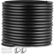 LOSTRONAUT Aeration Hose Self-Sinking Weighted Tubing for Lake Beds Ponds and Garden 100 Foot Roll
