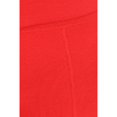 thumbnail image 6 of Lady's Solid Strechy Seamless Leggings Comfort Full Length Capri Casual Yoga Pants, Red with Front Seams, 6 of 6