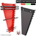 thumbnail image 1 of Porte-clés à Clé Magnétique à 16 Fentes pour Boîte à Outils et Porte-Clé Mural 2PCS Rouge et Noir, 1 of 7