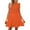 Orange, variant on JLFKNG Womens Summer Dresses Fashion Bohemian Oversized Dress Loose Fit Resort V Neck Slim Fit Dresses For Women Comfy Ladys Sundress