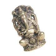 India Elephant Sculpture God Ornament Idol Desktop Office Decor Nepal Lord Statue