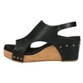 thumbnail image 3 of Corkys Womens Carley Studded Slingback Wedge  Casual Shoes, 3 of 5