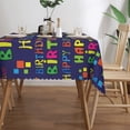 thumbnail image 3 of Happy Birthday Tablecloth Rectangle, Birthday Table Cloth for Home Party Dining Table Decor, Multi-Use Washable Bithday Gift Tablecloth, 3 of 6