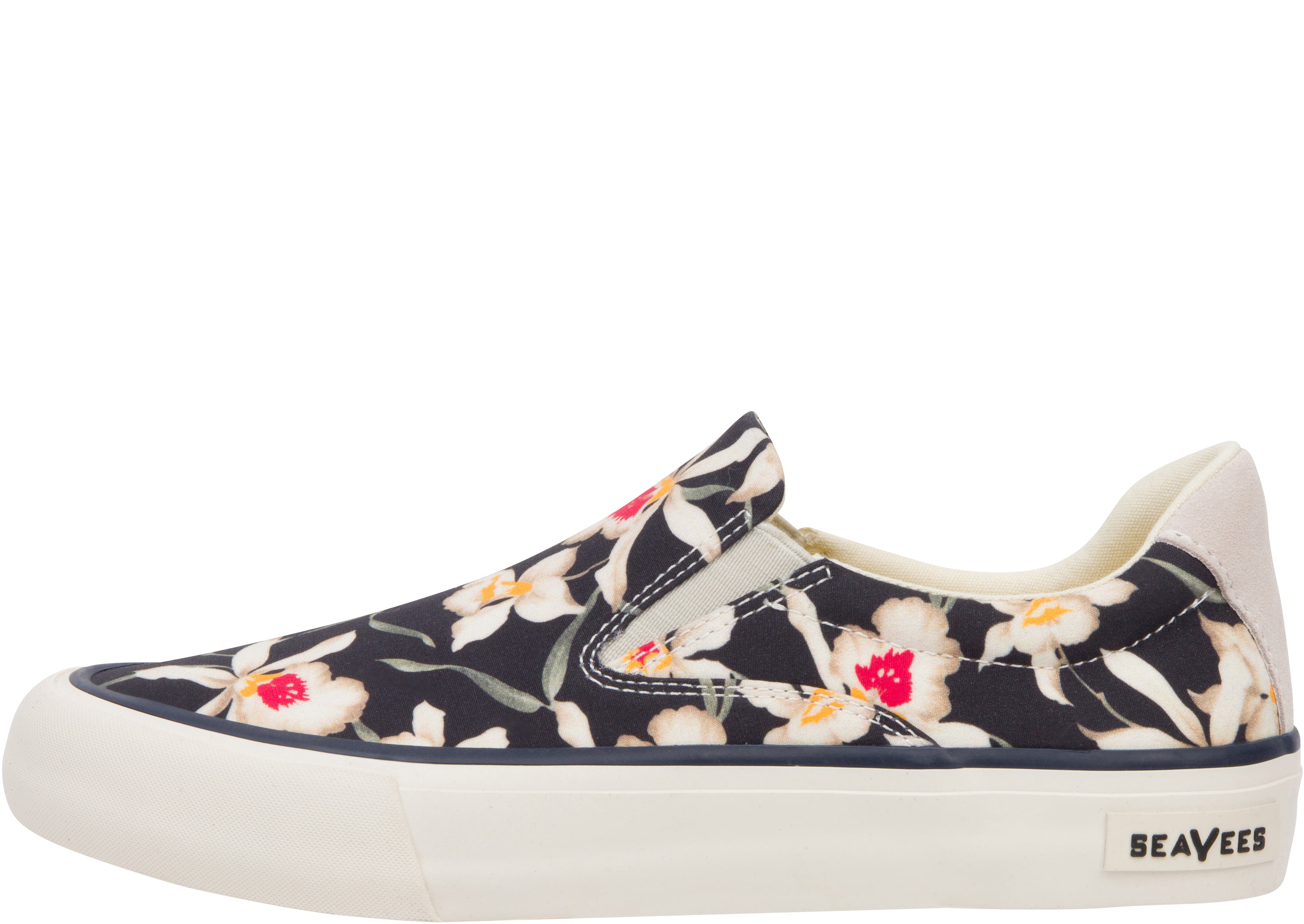 SeaVees Men's Hawthorne Slip-On Sneaker - Limited Edition Magnum Collection, Vintage Print, Comfort Slip-On