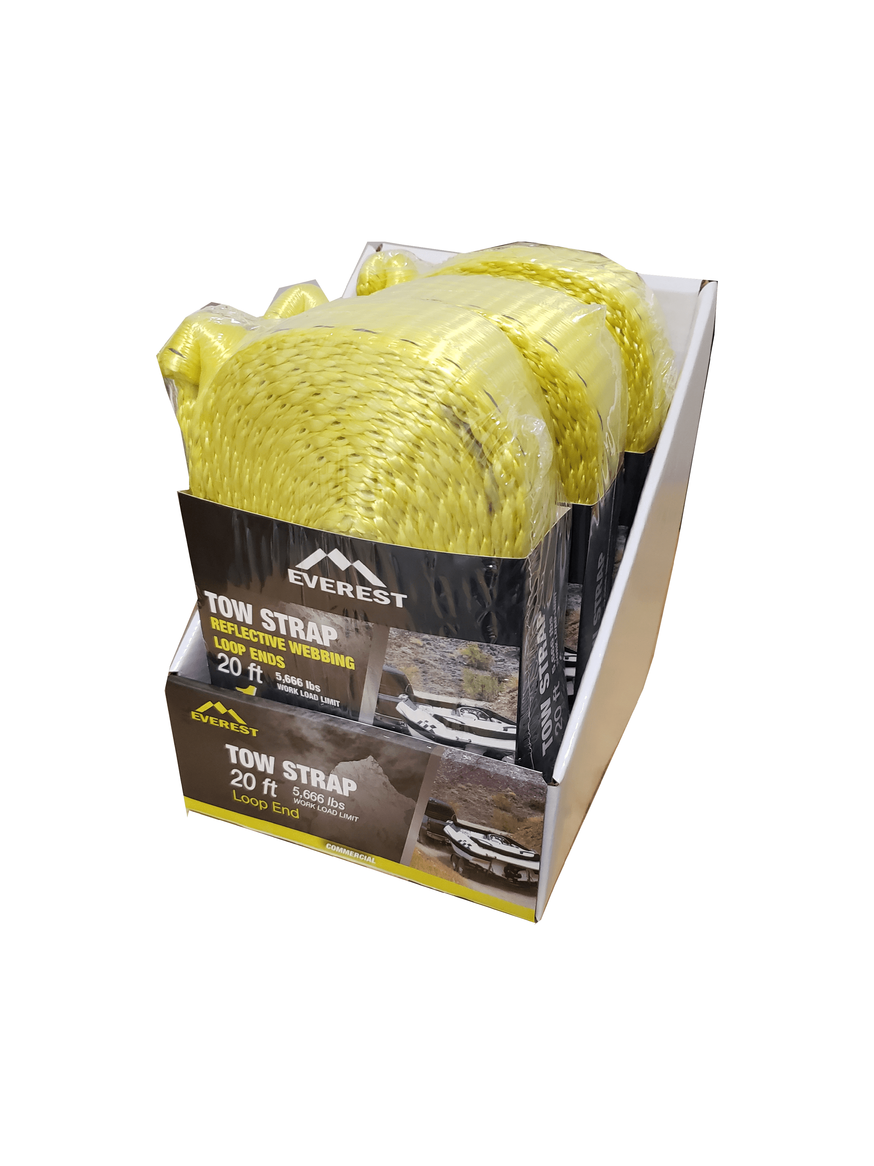 Keeper 89825 Heavy Duty Tow Strap 25 x 2