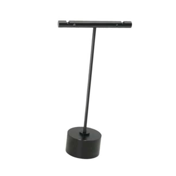 Soporte para pendientes, barra en T, Estante de presentación de joyería, organizador de joyas de Metal, soporte para joyería 6 cm x 115 cm