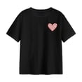 thumbnail image 2 of Camiseta básica para mujer, camiseta de manga corta, ropa suave con cuello redondo, camisetas de verano para mujer, camisetas para uso diario, compras XL, 2 of 9