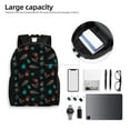 thumbnail image 6 of Fotbe Colorful Insect Travel Laptop Backpack, Business Slim Sturdy Laptops Backpack, Water Resistant College School Computer Bag Gift for Men & Women Fits 15.6 Inch Notebook, 6 of 8