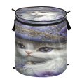 thumbnail image 6 of WOBOGO Gorgeous Persian Cat Foldable Laundry Baskets with Carry Handle Zipper Closure Travel Bathroom College Dorm Essentials, 6 of 7