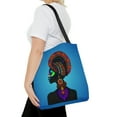 thumbnail image 3 of 🔖20% off Clearance Beautiful Blue Woman Canvas Sling Tote Bags Gift 4 All, 3 of 4