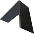 thumbnail image 6 of Ekena Millwork 2 1/2"W x 8"D x 6"H Countertop Support Steel Heavy Duty Bracket, Powder Coated Black, 6 of 10