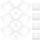 thumbnail image 4 of KAKOWELY 10 bolsas de regalo transparentes reutilizables, pequeñas, para envolver regalos, 4 of 5