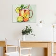 thumbnail image 5 of YILUYINQING Lemonade Lime Mint Canvas Wall Art For Home Decor 16x12in, 5 of 6