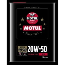 Motul 110621 2 Liter 20W50 Classic Performance Oil - Case of 10