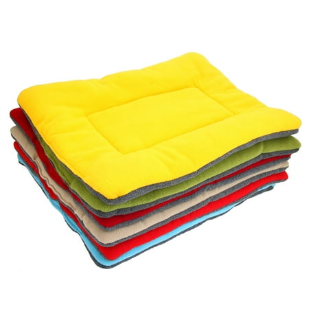 Pet Beds For Small Dogs Washable Pet Beds for Small Dogs, Washable Soft Silk Wadding Bed Pad Mat Cushion for Pet, Wine Red Comfortable Pet Bed Cushion Mat Liner Home Indoor /Outdoor for Puppy ()