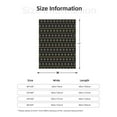 thumbnail image 4 of Gaeub Mardi Gras Fleur de Lis Print Flannel Throw Blanket, Home Fleece Throw Blanket for Couch or Bed,Decorative Blankets,Lightweight Fuzzy Flannel Blanket-, 4 of 5