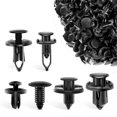 thumbnail image 1 of Car Bumper Retainers Clips Kit Push Rivets Expansion Screws Replacement Set, 1 of 5