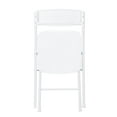 thumbnail image 4 of Resin Folding Chair with Molded Seat and Back White (4-pack), 4 of 15