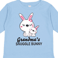 thumbnail image 4 of Inktastic Grandmas Snuggle Bunny Easter Girls Long Sleeve Toddler T-Shirt, 4 of 5
