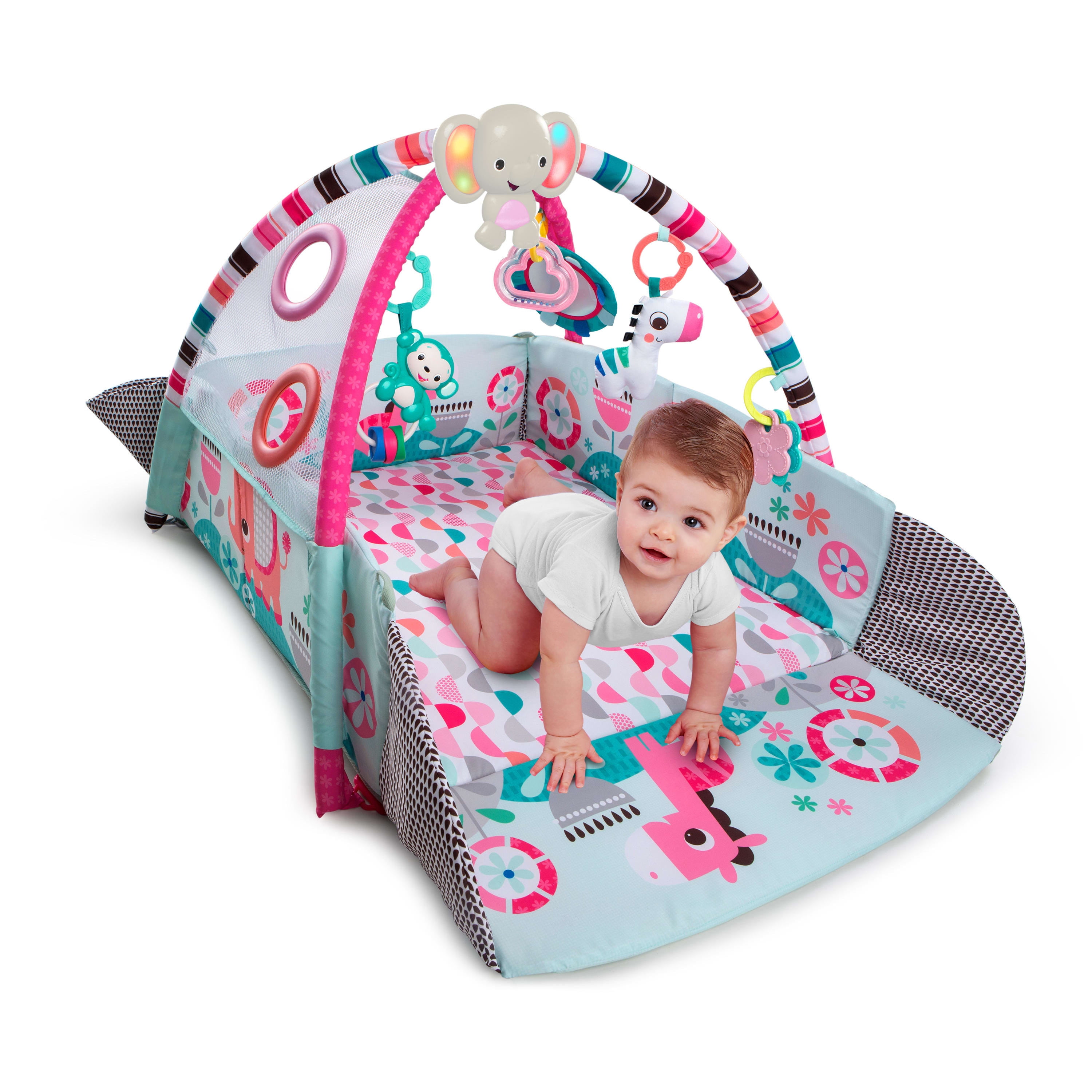 Buy Bright Starts 5-in-1 Play Activity Gym, Your Way Ball Online at Low  Prices in India 