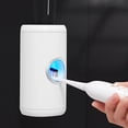 thumbnail image 1 of Toothpaste Dispenser, Automatic Electric Toothpaste Squeezer with Sensor Wall-Mounted for Washroom Bathroom, White,1pc, 1 of 5